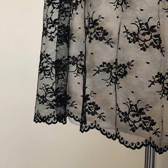 Like-New Black Dotted-Lace Talula/Aritzia Tank Top - Picture 8 of 14